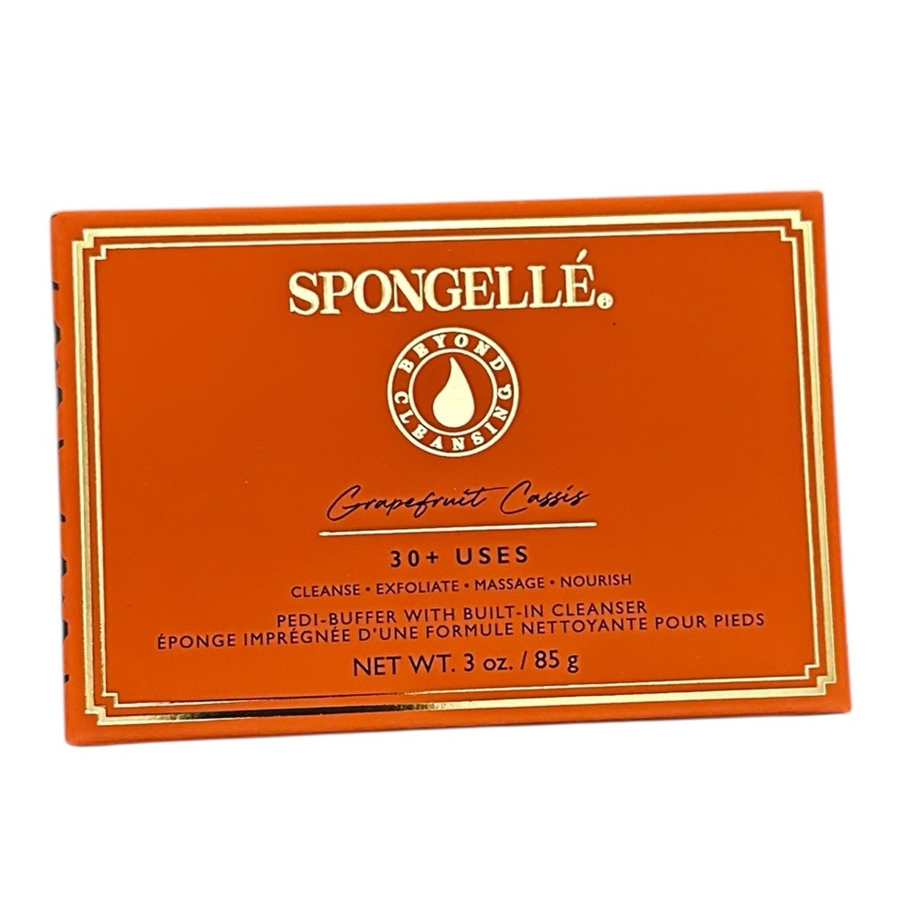 Spongellé Grapefruit Cassis Pedi Buffer